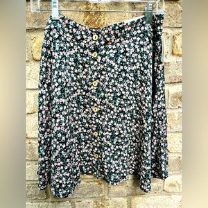 Maurices Floral Skirt